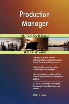 Paperback Production Manager Critical Questions Skills Assessment Book