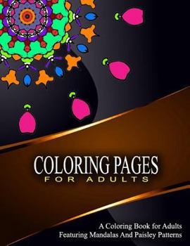 Paperback COLORING PAGES FOR ADULTS - Vol.8: adult coloring pages Book