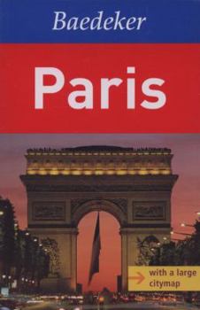 Paperback Baedeker Paris [With Map] Book