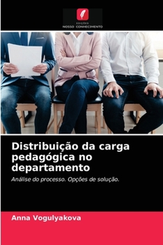 Paperback Distribuição da carga pedagógica no departamento [Portuguese] Book