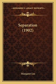 Paperback Separation (1902) Book