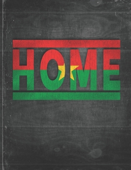 Home: Burkina Faso Flag Personalized Retro Gift for Burkinabe Retired Coworker Friend Party  Undated Planner Daily Weekly Monthly Calendar Organizer Journal