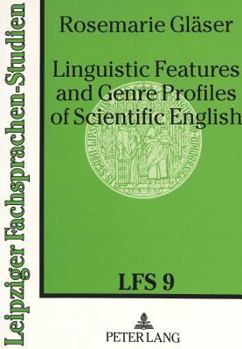 Paperback Linguistic Features and Genre Profiles of Scientific English Book