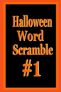 Halloween Word Scramble Puzzle Book #1
