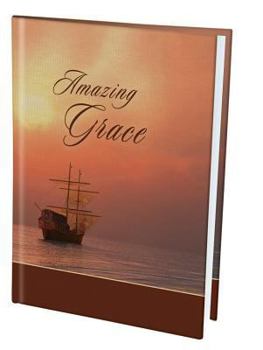 Hardcover Amazing Grace Canvas Journal Book