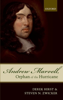 Hardcover Andrew Marvell, Orphan of the Hurricane Book