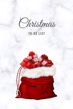 Paperback Christmas To-Do List: Journal for Christmas Planning Notes, Reminders Notebook to Help You Get Stuff Done,6"x9",100 pages, Check List, for O Book