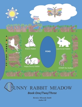 Paperback Bunny Rabbit Meadow: Book One/Two/Three Book