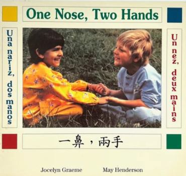 Paperback One Nose, Two Hands: Una Nariz, Dos Manos (Hand in Hand) Book