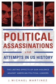 Hardcover Political Assassinations and Attempts in US History: The Lasting Effects of Gun Violence Against American Political Leaders Book