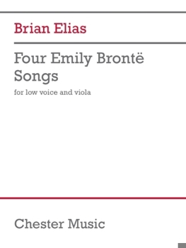 Paperback Four Emily Bronte Songs: For Low Voice and Viola Book