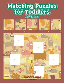 Paperback Matching Puzzles for Toddlers Activity Book