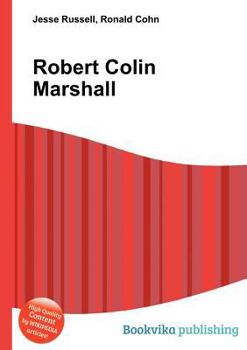 Paperback Robert Colin Marshall Book