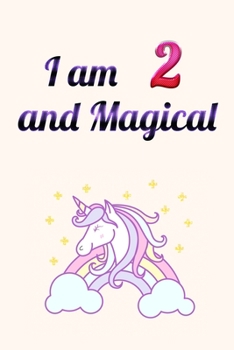 Paperback I am 7 and Magical: Unicorn Journal Notebook for Birthday Girls ! Unicorn Journal or Unicorn blank Notbook Book