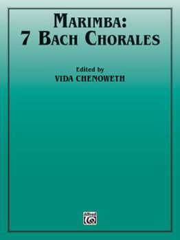 Paperback Marimba -- 7 Bach Chorales Book