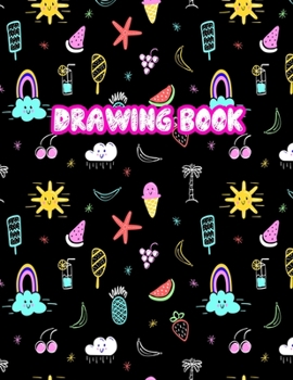 Drawing Book: Large Sketch Notebook for Drawing, Doodling or Sketching: 110 Pages, 8.5" x 11" Sketchbook ( Blank Paper Draw and Write Journal ) - Cover Design 099257