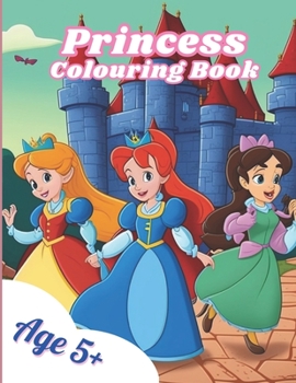 Paperback Princess Colouring Book
