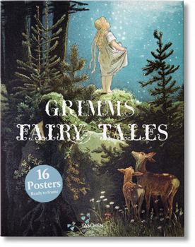 Hardcover Grimms' Fairy Tales. Poster Set Book