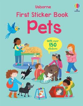Paperback First Sticker Book Pets Book