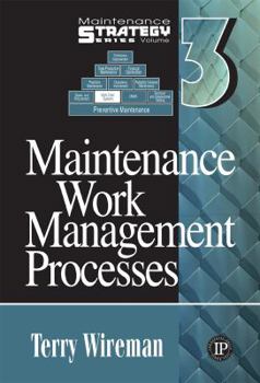 Hardcover Maintenance Work Management Processes Book