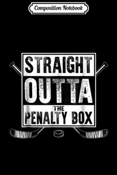 Composition Notebook: Ice Hockey Makes Me Happy  Journal/Notebook Blank Lined Ruled 6x9 100 Pages