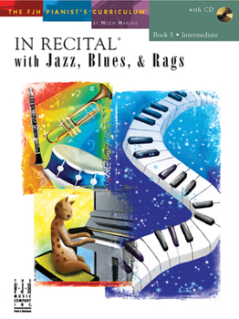 Paperback In Recital(r) with Jazz, Blues & Rags, Book 5 Book