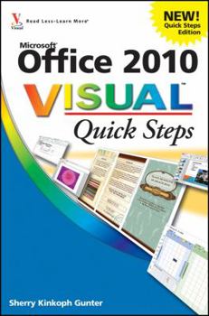 Paperback Office 2010 Visual Quick Steps Book