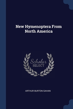 Paperback New Hymenoptera From North America Book