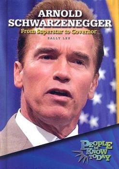 Library Binding Arnold Schwarzenegger: From Superstar to Governor Book
