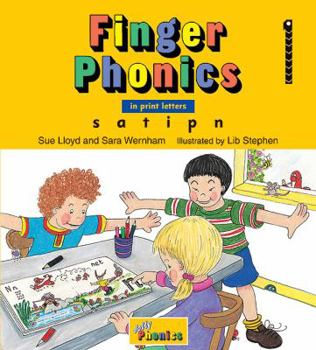 Board book Finger Phonics Book 1: In Print Letters (American English Edition) Book