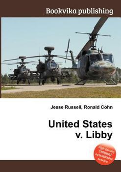 Paperback United States V. Libby Book
