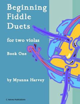 Paperback Beginning Fiddle Duets for Two Violas, Book One Book