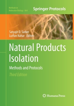 Paperback Natural Products Isolation: Methods and Protocols Book