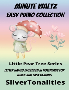 Paperback Minute Waltz Easy Piano Collection Little Pear Tree Series Book