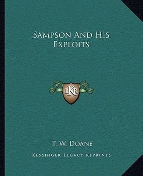 Paperback Sampson And His Exploits Book