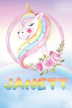 Paperback Janett: Want To Give Janett A Unique Memory & Emotional Moment? Show Janett You Care With This Personal Custom Named Gift With Book