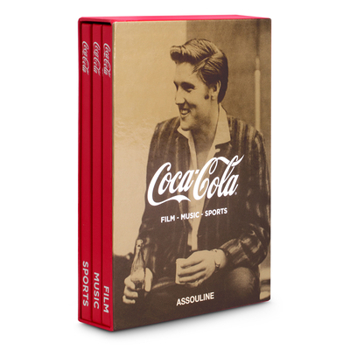 Hardcover Coca Cola Slipcase Set of 3: Film, Music, Sports Book