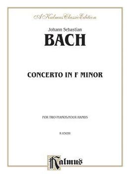 Paperback Piano Concerto in F Minor (Kalmus Edition) Book