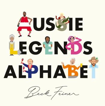 Hardcover Aussie Legends Alphabet Book