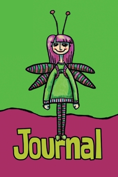 Paperback Dragonfly Girl Journal Book