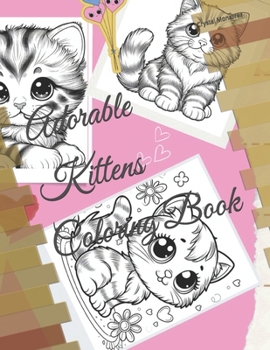 Paperback Adorable Kittens Coloring Book