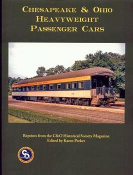 Paperback Chesapeake & Ohio Heavyweight Passenger Cars Book