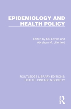 Paperback Epidemiology and Health Policy Book