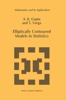 Hardcover Elliptically Contoured Models in Statistics Book