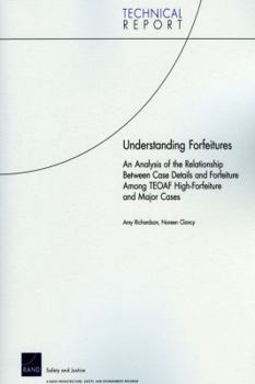 Paperback Understanding Forfeitures: An Analysis of the Relationship Between Case Details and Forfeiture Among Teaof High-Forfeiture and Major Cases Book