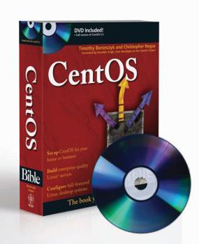 Paperback Centos Bible [With DVD ROM] Book