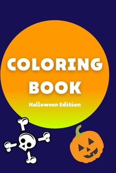 Paperback Halloween Coloring book for fun Book
