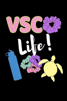 Paperback VSCO Life: SKSKSK And I oop Save The Turtles Bucket List Journal For Teenagers. Inspirational Notebook for Ideas, Travel, Goals a Book