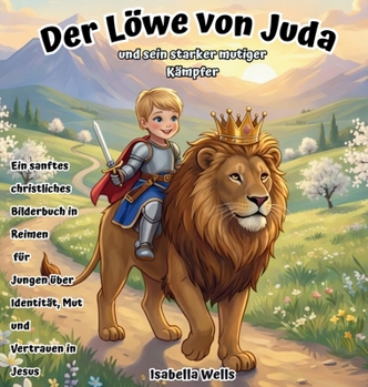 Der Löwe von Juda und sein starker mutiger Kämpfer: Ein sanftes christliches Bilderbuch in Reimen für Jungen über Identität, Mut und Vertrauen in Jesus (German Edition)