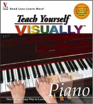 Paperback Teach Yourself Visually Piano Book